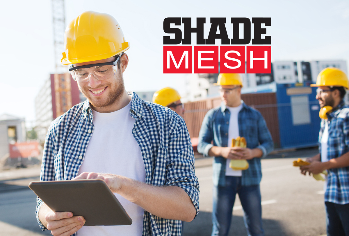 Managing printing shade cloth